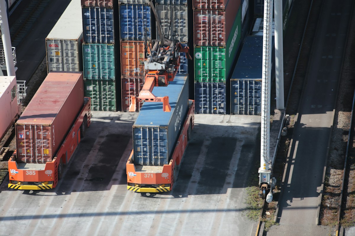 Automated freight handling at the Port of Rotterdam